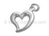 One-Sided Heart Charm