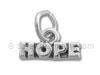 Sterling Silver Hope Word Charm