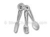 Sterling Silver Spoon, Fork, Knife Charm