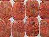 13mm Red Sponge Beads