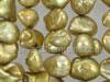 Gold Heishi Style Freshwater Pearls