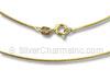 18" 1mm Round Snake Chain