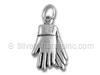 Sterling Silver Gloves Charm