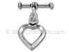 17mm x 14mm Heart Toggle