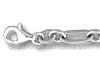 Designed Figaro Ankle Bracelet