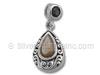 Brown MOP Teardrop Pendant