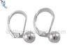 6mm Ball with Lever Back Earrings