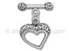 Filigree Heart Toggle