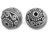 9mm Round Bali Bead