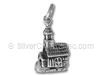 Sterling Silver Openable Church with 2 People Inside Charm