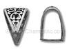 Silver Design Bail for Thick Pendant