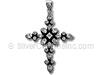 Clear CZ Cross Pendant