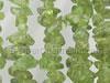 Green Garnet Chips Beads