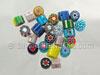 Mixed Cylindrical Millefiori Beads