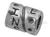 "Inspire" Silver Spacer Bead