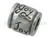 "Joy" Silver Spacer Bead