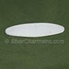 Silver 24mm Oval Stamping Blank