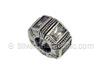 Clear Rectanglar Cubic Zirconia Spacer Bead