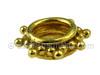 Star Gold Vermeil Spacer Bead