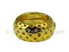 Round Dotted Vermeil Spacer Bead