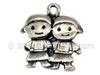 Sterling Silver 2 Girls Charm