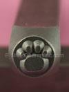 6mm Paw Print Design Stamp