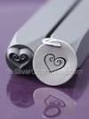 5mm Swirly Heart Design Stamp Tool