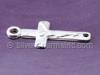 Sterling Silver Crucifix Link