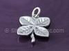 Sterling Silver Four Leaf Clover Charm