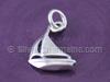 Sterling Silver Small Sailboat Charm