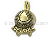 Gold Filled Softball Pendant