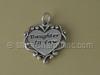 Daughter in Law Heart Charm