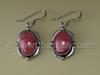 Rhodochrosite Dangle Earrings