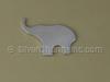 Silver Elephant Stamping Blank