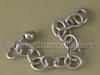 Silver Thick Oval Extension Chain