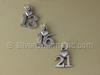 13, 16, 21 Heart Charm