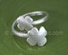 Four Leaf Clover Adjustable Ring