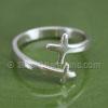 Sideways Cross Adjustable Ring