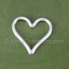 Sterling Silver Wire Heart Charm