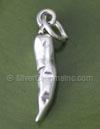 Sterling Silver Jalapeno Pepper Charm