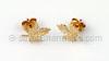 Gold Filled Maple Leaf Earrings