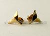 Gold Filled Whale Tail Post Earrings