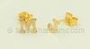 Alphabet Initial Stud Earrings