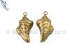 Gold Filled Conch Shell Charm