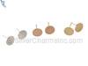 8mm Circle Earrings, sterling silver, gold filled, rose gold filled