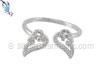 Angel Wing Adjustable Ring