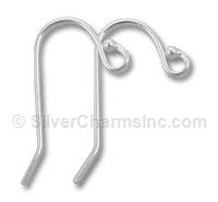 Silver Ear Wire with 1.5mm Ball Finding