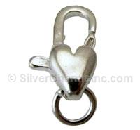 Small Heart Lobster Clasp