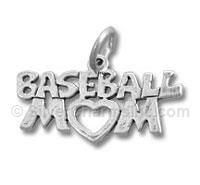 Baseball Mom Charm