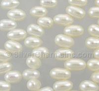 White Cream Freshwater Pearls